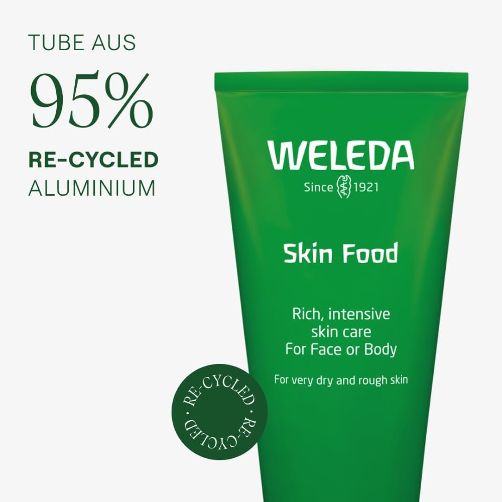WELEDA SKIN FOOD, Dry Skin Moisturiser, Moisturising Cream & Primer, Face & Body, For Men & Women, Multiple Uses, 100% Certified Natural,...