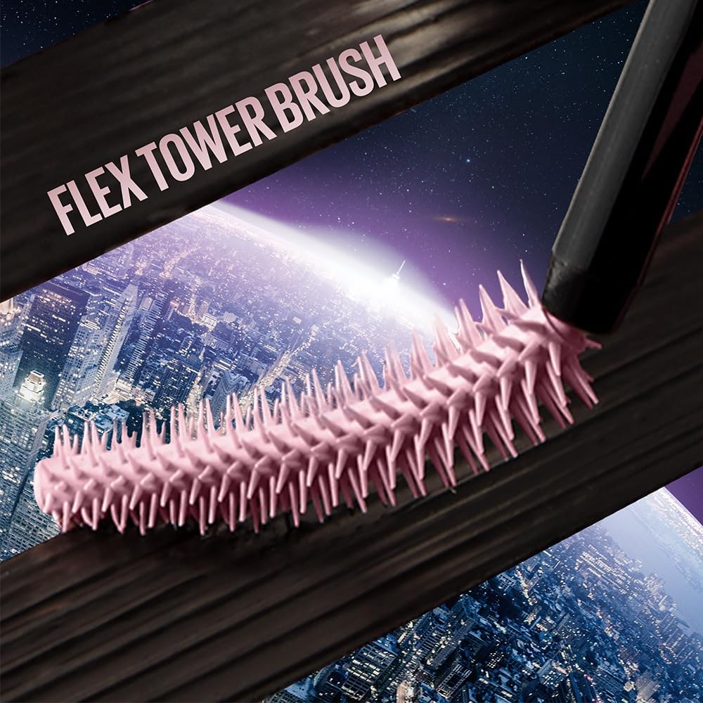 MAYBELLINE MASCARA, Lash Sensational Sky High Volumizing & Thickening, Eyelash Lengthening, Flake-Free Formula, Washable Mascara Infused with Bamboo...